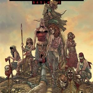 CROSSED: BADLANDS (VARIANT COVER) #50: #50 Amazons cover