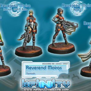 INFINITY MINIATURES #407: 280561 Nomads Reverend Moires INFINITY MINIATURES #407: 280561 Nomads Reverend Moires