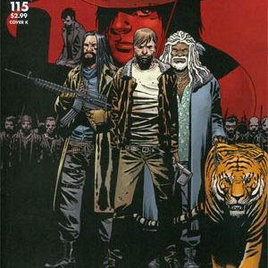 WALKING DEAD (2003-2019 SERIES: VARIANT COVER) #115: #115 Connecting cover K