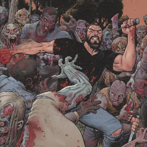 WALKING DEAD (2003-2019 SERIES: VARIANT COVER) #158: Arthur Adams cover