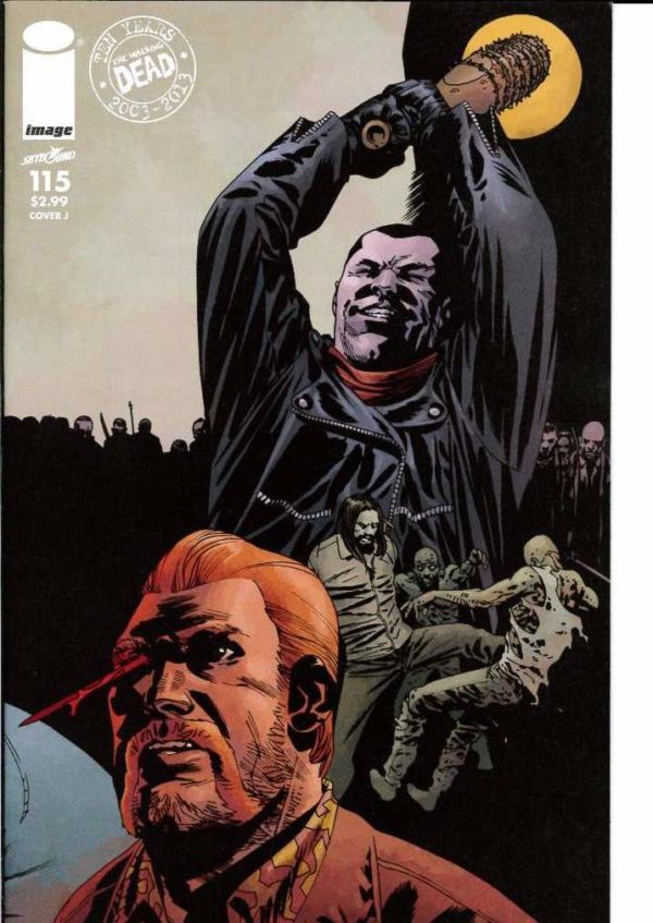 WALKING DEAD (2003-2019 SERIES: VARIANT COVER) #115: #115 Connecting cover J