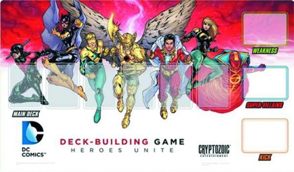 DC COMICS DECK BUILDING GAME #19: Heroes Unite Playmat