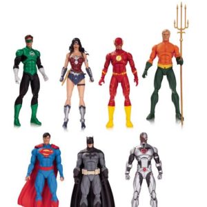 JUSTICE LEAGUE OF AMERICA 7 FIGURE BOX SET #2012: 2012 edition