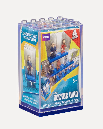 DOCTOR WHO CHARACTER BUILDING FIGURES #8: Big Brick Character Blind Pack Series 4