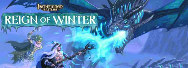 PATHFINDER BATTLES COLLECTIBLE FIGURES #306: Reign of Winter Gargantuan White Dragon