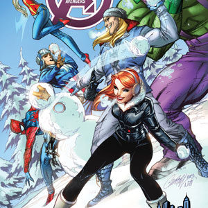 AVENGERS (2012-2015 SERIES: VARIANT EDITION) #24: #24 J Scott Campbell Midtown exclusive cover AVENGERS (2012-2015 SERIES: VARIANT EDITION) #24: #24 J Scott Campbell Midtown exclusive cover