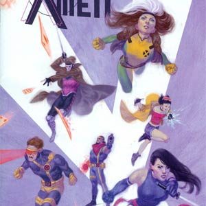 ALL NEW X-MEN (2012-2015 SERIES: VARIANT COVER) #1990: #18 Julian Totino Tedesco 1990’s Decades cover
