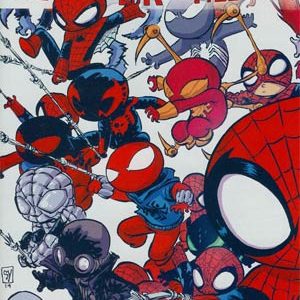 SUPERIOR SPIDER-MAN (2013-2014 SERIES: VARIANT CVR #32: #32 Skottie Young interlocking cover A