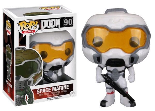 POP GAMES VINYL FIGURE #90: Space Marine Hasmat Astronaut: Doom