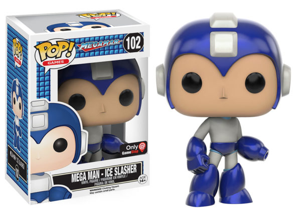 POP GAMES VINYL FIGURE #102: Mega Man Ice Slasher: Mega Man