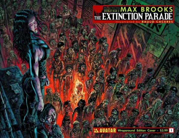 EXTINCTION PARADE #1: #1 wraparound cover