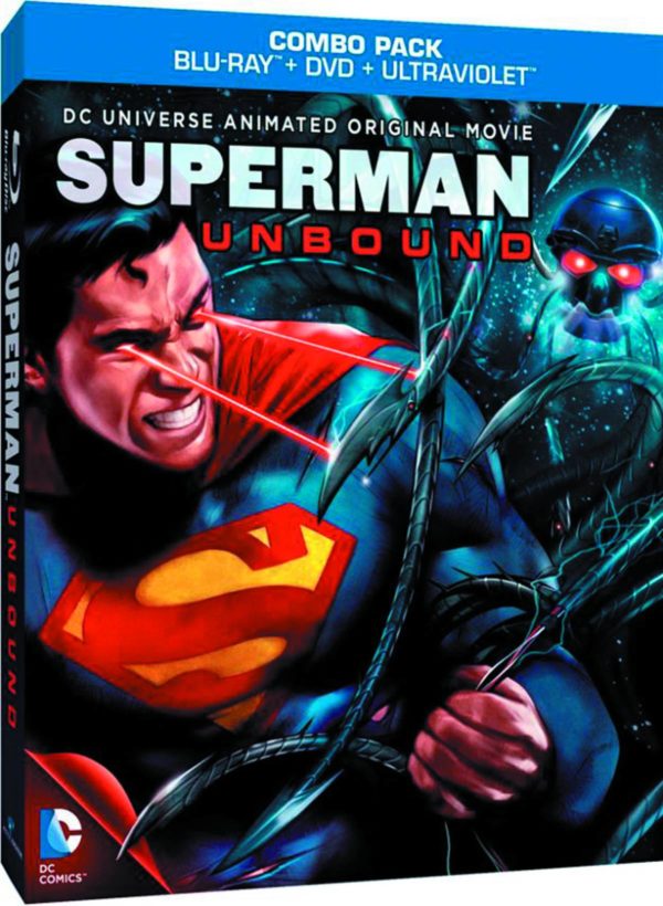 DCU SUPERMAN UNBOUND BD + DVD (REGION 1)