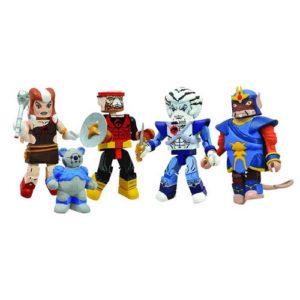 THUNDERCATS MINIMATES #2: Hoo! Mini Figure 5 Pack