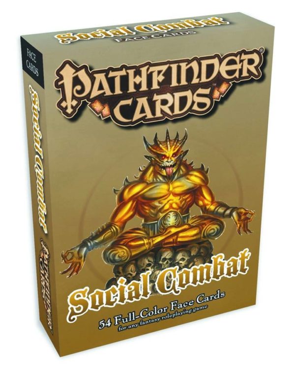 PATHFINDER CAMPAIGN CARDS #6: Social Combat Deck