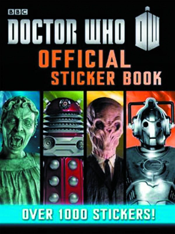 DOCTOR WHO OFFICIAL STICKER BOOK