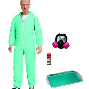 BREAKING BAD 6-INCH ACTION FIGURE #4: Jesse Pinkman in Blue Hazmat suit (PX exclusive)