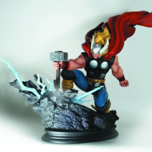 THOR STRIKE DOWN HAMMER STATUE