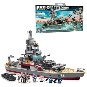 KRE-O BATTLESHIP FIGURES AND SETS #1: USS Missouri set