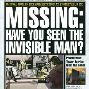 MISSING: HAVE YOU SEEN THE INIVISIBLE MAN