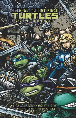 TEENAGE MUTANT NINJA TURTLES ANNUAL DELUXE EDITION #2014