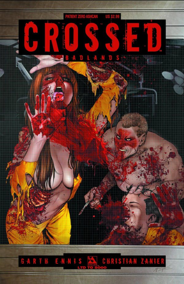 CROSSED: BADLANDS: PATIENT ZERO ASHCAN