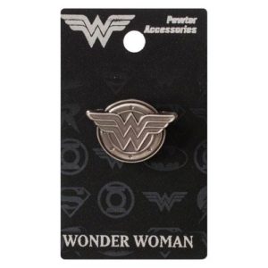 DC COMICS PEWTER LAPEL PIN #3: Wonder Woman symbol
