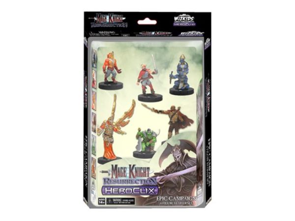HEROCLIX: MAGE KNIGHT CAMPAIGN #1: Ressurection 6 figure Epic Campaign Starter
