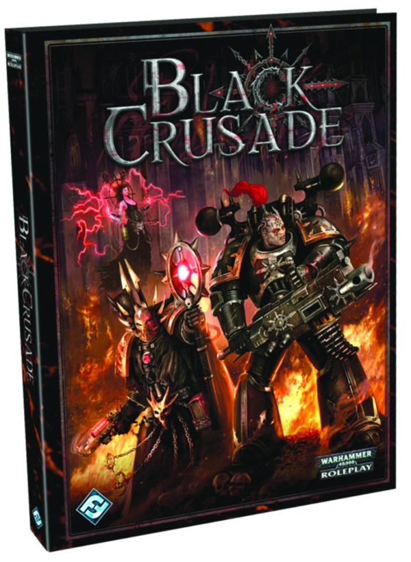 WARHAMMER 40K: BLACK CRUSADE RPG #1: Core Rules – Brand New (NM) – BC01