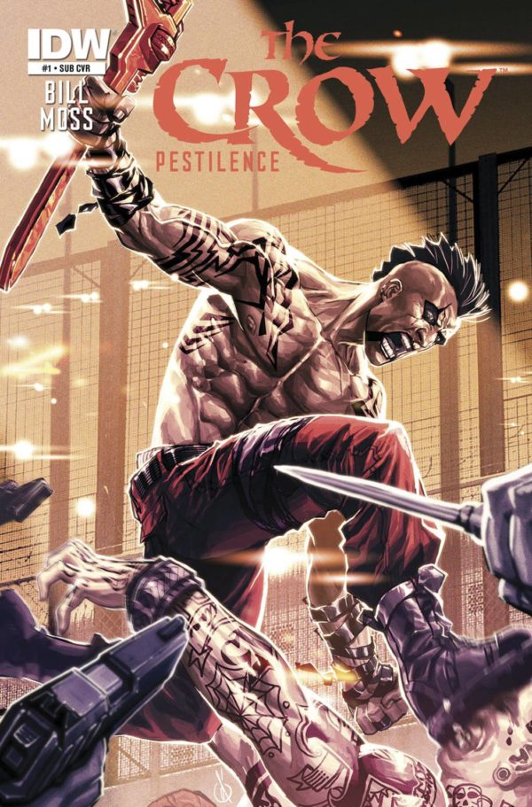 CROW: PESTILENCE #1: #1 Carlos D’Anda subscription cover