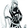 AMAZING SPIDER-MAN (2014-2015 SERIES: VARIANT ED) #2: #2 J. Scott Campbell Midtown Comics Black Cat sketch cover