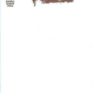 68: RULE OF WAR #1: #1 Blank Sketch cover C