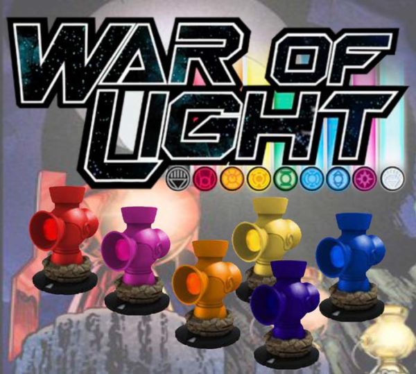 HEROCLIX: DC WAR OF LIGHT #5: Red & Violet Lantern Pack