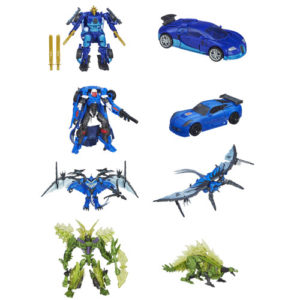 TRANSFORMERS AGE OF EXTINCTION GENERATION ACT FIG #17: Snarl Dinobot (Deluxe Series)