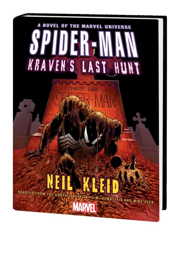 SPIDER-MAN: KRAVEN’S LAST HUNT PROSE NOVEL #99: Hardcover edition