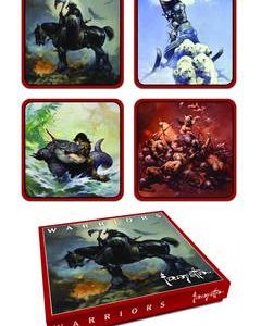 FRANK FRAZETTA COASTER SET #1: Warrior