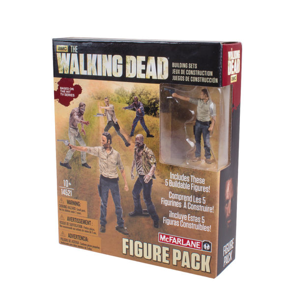 WALKING DEAD TV BUILDING SET #4: Multi-figure Pack 1