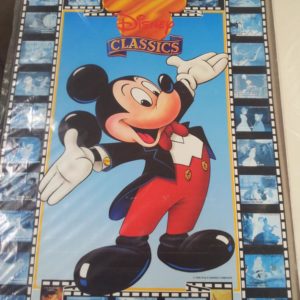 DISNEY CLASSICS STICKER POSTER