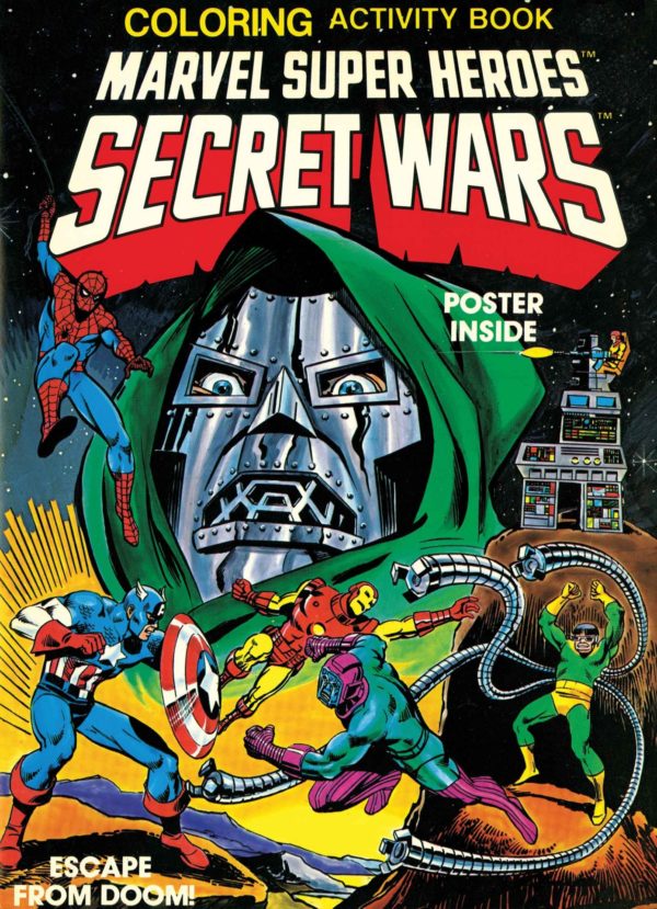 MARVEL SUPER HEROES SECRET WARS ACTIVITY BOOK: Facsimile Collection
