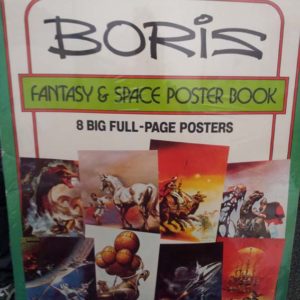 BORIS FANTASY & SPACE POSTER BOOK: NM