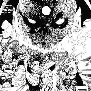 CONVERGENCE (VARIANT EDITION) #0: #0 Ethan Van Sciver B&W cover