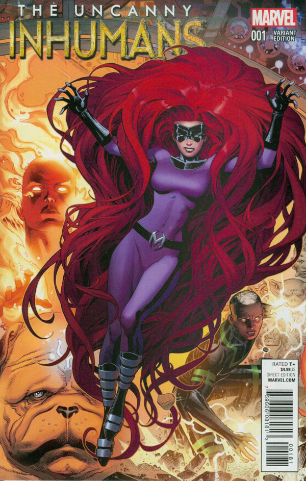 UNCANNY INHUMANS (VARIANT EDITION) #1007: #1 Jim Cheung connecting cover B