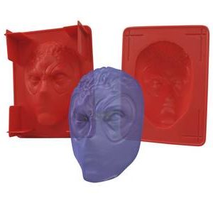 MARVEL GELATIN MOLD #11: Deadpool Head