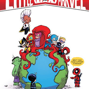 GIANT SIZE LITTLE MARVEL AVX #1: #1 Skottie Young Babies cover