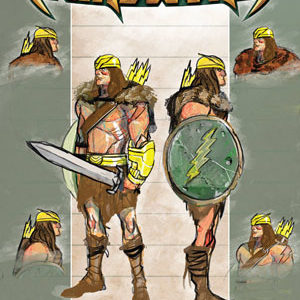 WEIRDWORLD (VARIANT EDITION) #1001: #1 Michael Del Mundo Design sketch cover