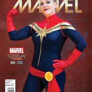 CAPTAIN MARVEL (2016 SERIES: VARIANT EDITION) #1004: #1 Cosplay cover
