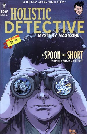 DIRK GENTLY: A SPOON TOO SHORT #401: #4 Robert Hack cover DIRK GENTLY: A SPOON TOO SHORT #401: #4 Robert Hack cover