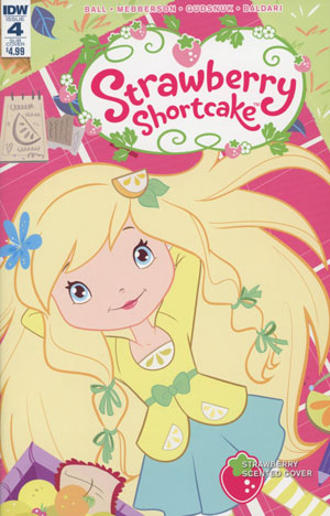 STRAWBERRY SHORTCAKE (2016 SERIES) #402: #4 Nicoletta Baldari scented cover STRAWBERRY SHORTCAKE (2016 SERIES) #402: #4 Nicoletta Baldari scented cover