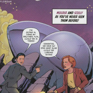 DEVIATIONS (2016 SERIES) #1002: X-Files #1 Gordon Purcell subscription cover
