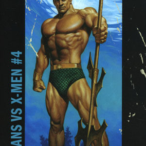 INHUMANS VS X-MEN (IVX VARIANT EDITION) #405: #4 Joe Jusko Corner Box cover INHUMANS VS X-MEN (IVX VARIANT EDITION) #405: #4 Joe Jusko Corner Box cover