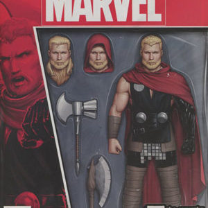 UNWORTHY THOR #104: #1 John Tyler Christopher Action Figure cover
